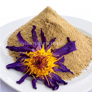 Dried Blue Lotus Flowers Powder for daily herbal tea use