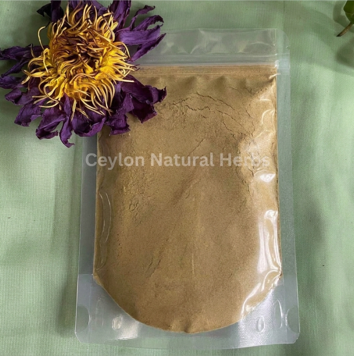 Dried Blue Lotus Flowers Powder for daily herbal tea use