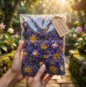 Dried Blue Lotus Flowers for herbal tea natural product