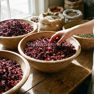 Loose hibiscus tea flowers natural caffeine free infusion 20kg