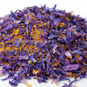 Whole dried Blue Lotus Flowers Petals for tea and infusion