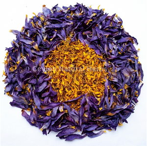 Whole dried Blue Lotus Flowers Petals for tea and infusion