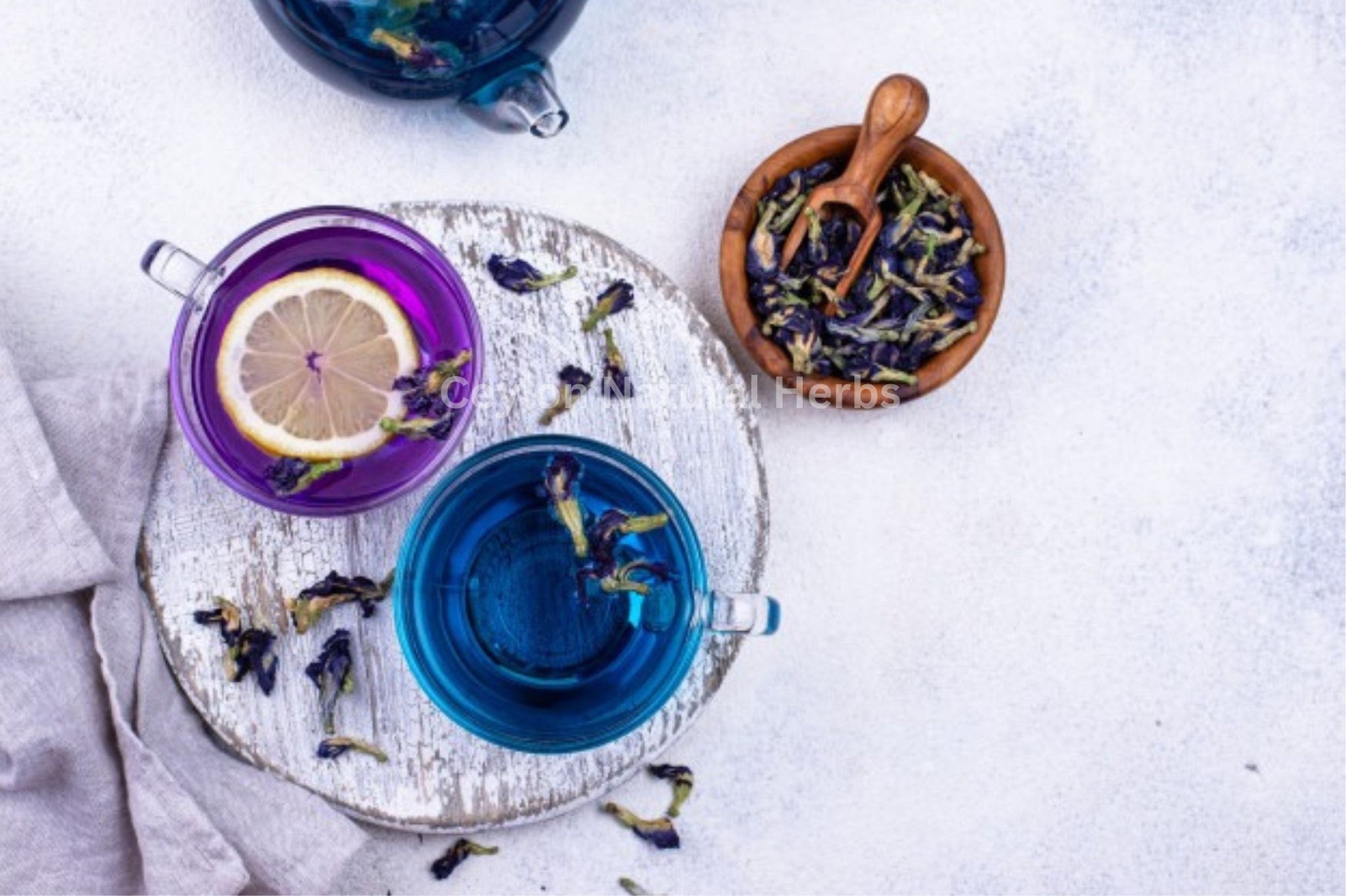 Blue butterfly pea flower tea with natural color changing effect herbal drink 1kg