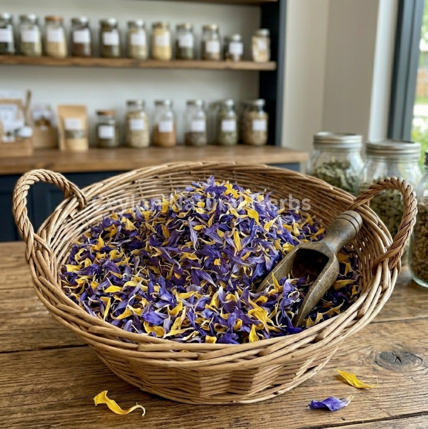 Blue Lotus herbal tea dried flowers Petals for daily wellness routine