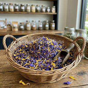 Blue Lotus herbal tea dried flowers Petals for daily wellness routine