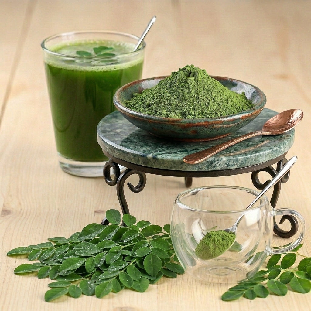 Export quality dried moringa leaves for global herbal tea market, premium natural leaves 1kg