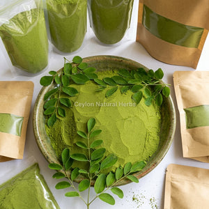 Organic style dried moringa leaves, natural herbal leaves for plant-based tea infusion 20kg