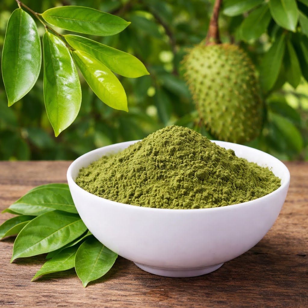 Organic style dried soursop leaves powder, natural graviola leaves powder for clean herbal infusion 20kg