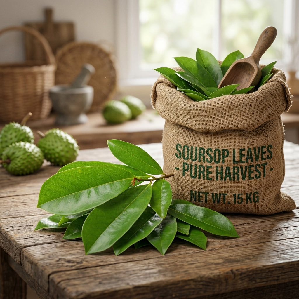 Organic style dried soursop leaves powder, natural graviola leaves powder for clean herbal infusion 20kg