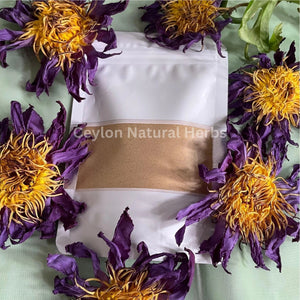 Pure dried Blue Lotus Flowers Powder natural herbal tea product