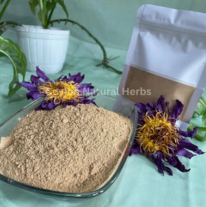 Pure dried Blue Lotus Flowers Powder natural herbal tea product